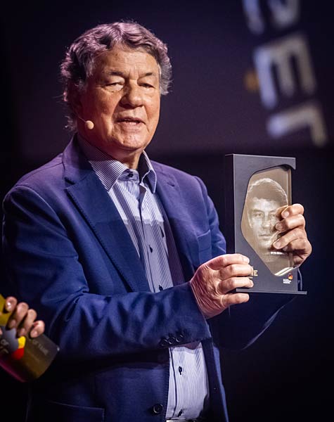 Ehrung der Neuzug&auml;nge in der 'Hall of Fame' im Deutschen Fu&szlig;ballmuseum in Dortmund