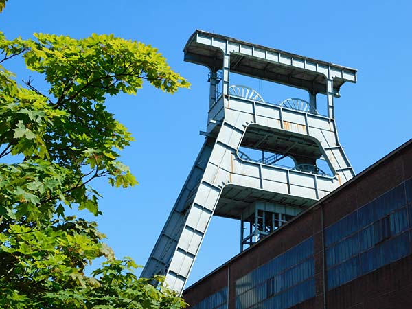 Halde Hoheward und Zeche Ewald
