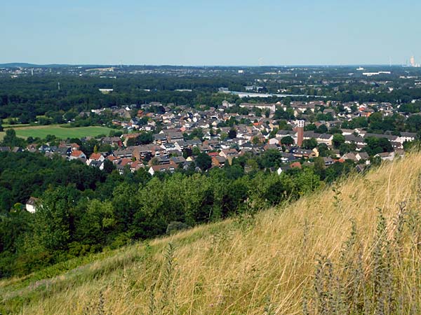 Halde Hoheward und Zeche Ewald