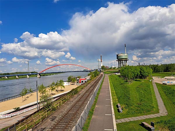 'Zukunftsgarten Duisburg' der IGA 2027 im RheinPark