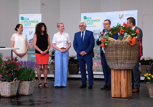 Auftaktveransstaltung zum IGA Picknick 2027 im Gruga Park in Essen