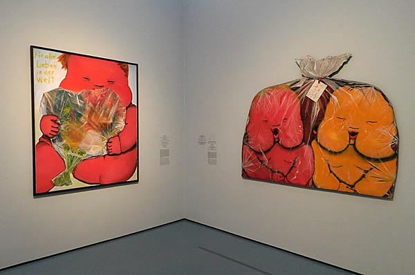 Ausstellung 'Immendorff' im Kunstpalast D&uuml;sseldorf