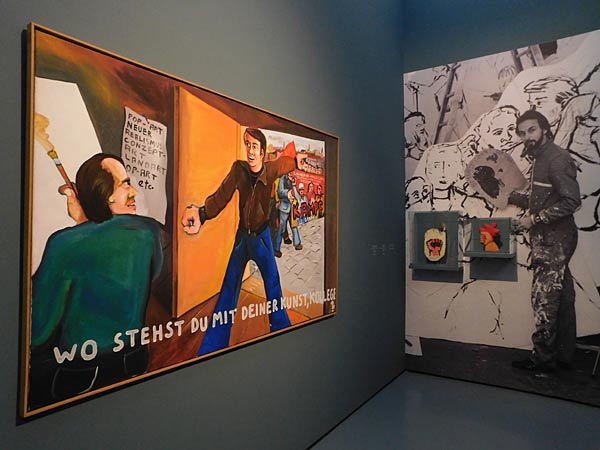 Ausstellung 'Immendorff' im Kunstpalast D&uuml;sseldorf