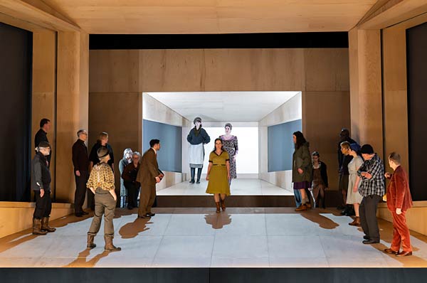 Oper 'Katja Kabanova' in der Deutschen Oper am Rhein in D&uuml;sseldorf