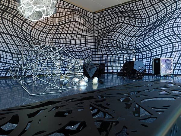 Ausstellung 'Peter Kogler' im Lehmbruck Museum Duisburg