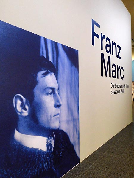 Ausstellung 'Franz Marc. Die Suche nach einer besseren Welt' im K20 in D&uuml;sseldorf