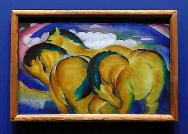 Ausstellung 'Franz Marc. Die Suche nach einer besseren Welt' im K20 in D&uuml;sseldorf