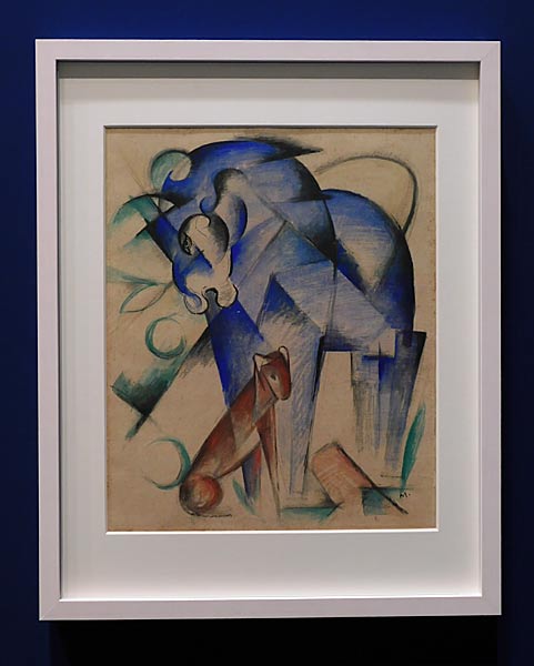 Ausstellung 'Franz Marc. Die Suche nach einer besseren Welt' im K20 in D&uuml;sseldorf
