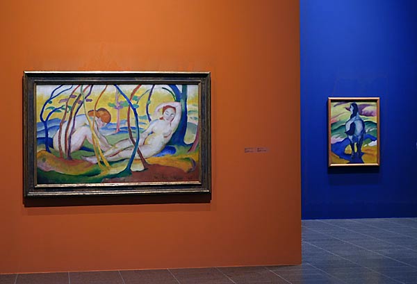 Ausstellung 'Franz Marc. Die Suche nach einer besseren Welt' im K20 in D&uuml;sseldorf