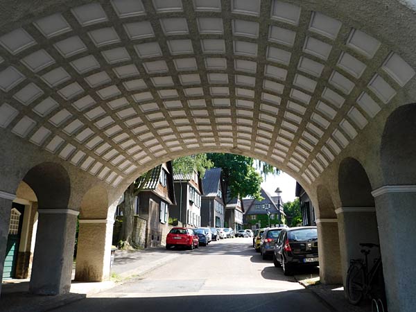 Spaziergang durch die Siedlung Margarethenh&ouml;he in Essen