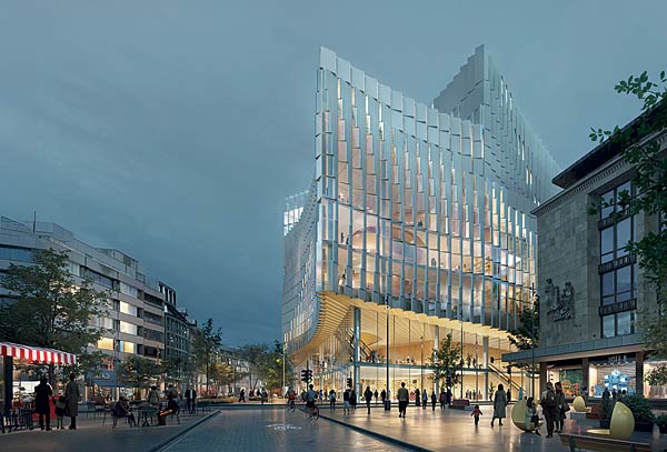 Siegerentwürfe 2025 zum Neubau der Oper in Düsseldorf