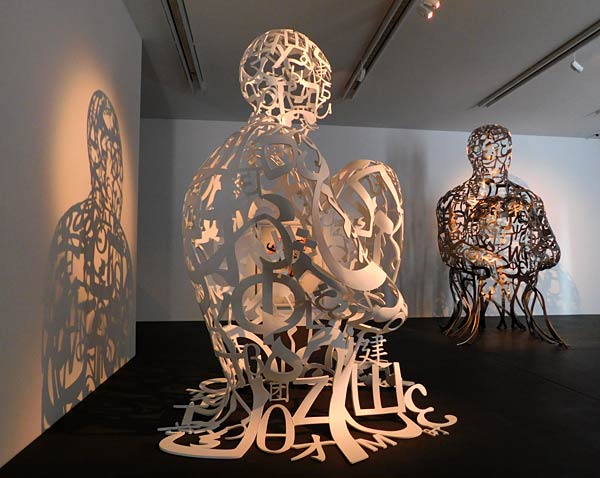 Ausstellung 'Jaume Plensa - Invisible' im Museum K&uuml;ppersm&uuml;hle in Duisburg