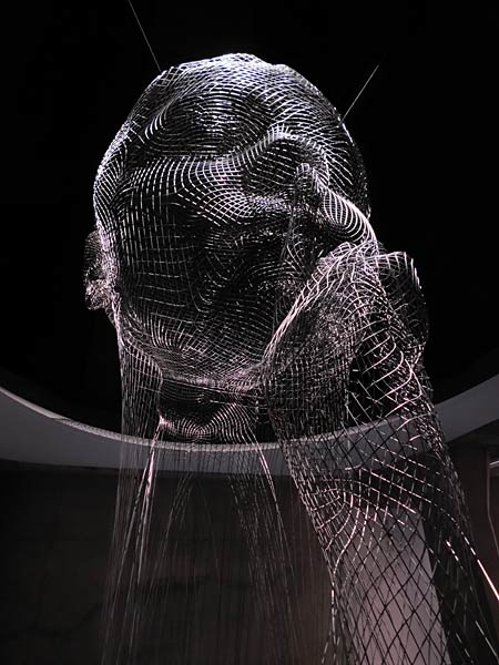 Ausstellung 'Jaume Plensa - Invisible' im Museum K&uuml;ppersm&uuml;hle in Duisburg