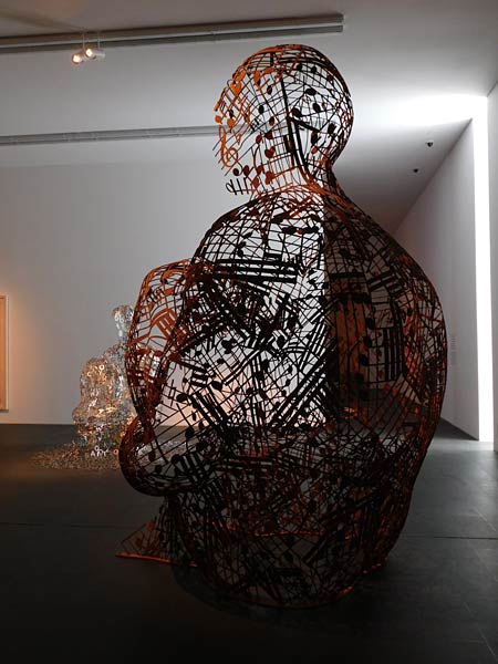 Ausstellung 'Jaume Plensa - Invisible' im Museum K&uuml;ppersm&uuml;hle in Duisburg