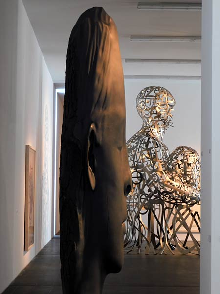 Ausstellung 'Jaume Plensa - Invisible' im Museum K&uuml;ppersm&uuml;hle in Duisburg