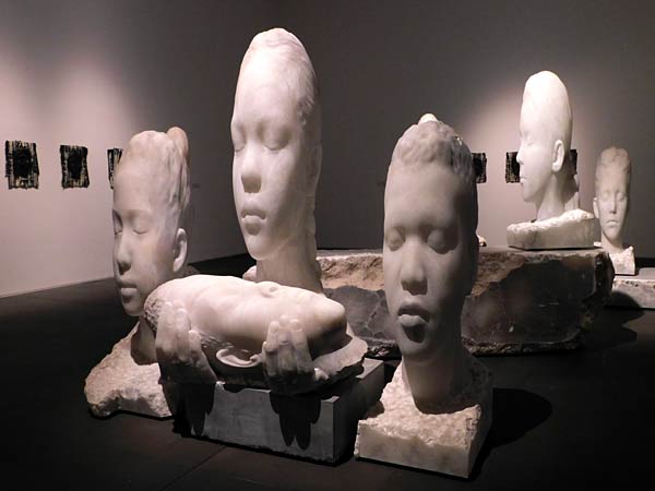Ausstellung 'Jaume Plensa - Invisible' im Museum K&uuml;ppersm&uuml;hle in Duisburg