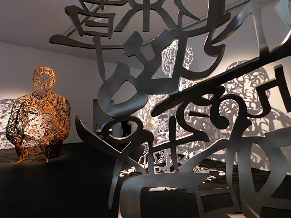 Ausstellung 'Jaume Plensa - Invisible' im Museum K&uuml;ppersm&uuml;hle in Duisburg - die Vernissage