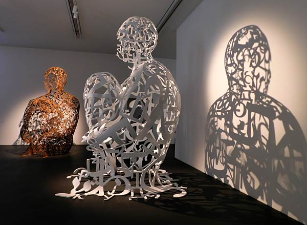 Ausstellung 'Jaume Plensa - Invisible' im Museum K&uuml;ppersm&uuml;hle in Duisburg - die Vernissage