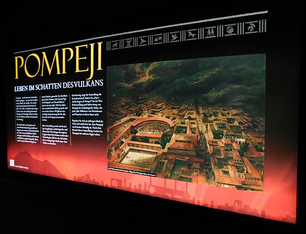 Ausstellung 'Die letzten Tage von Pompeji' in Oberhausen