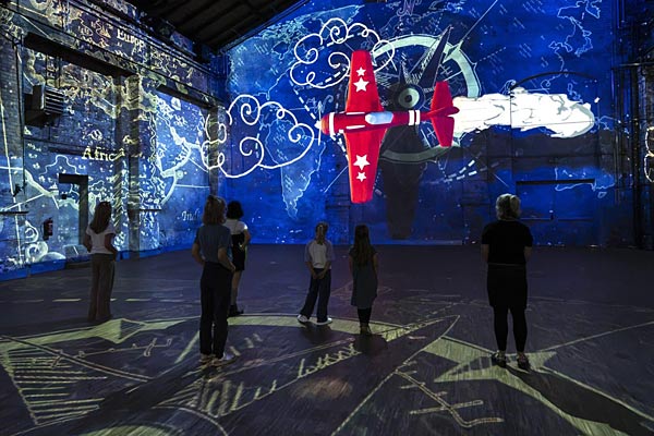 'Der kleine Prinz auf Reisen': Eine Hommage an Antoine de Saint-Exup&eacute;ry im Kunstkraftwerk Leipzig