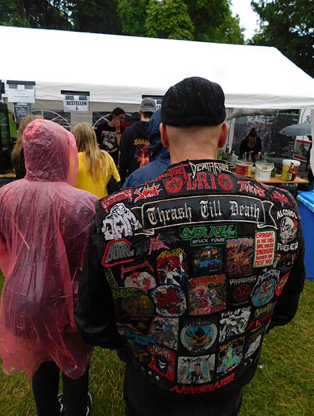 Rock-und Metal-Festival 'Rage against Racism' in Duisburg-Rheinhausen - Tag 2