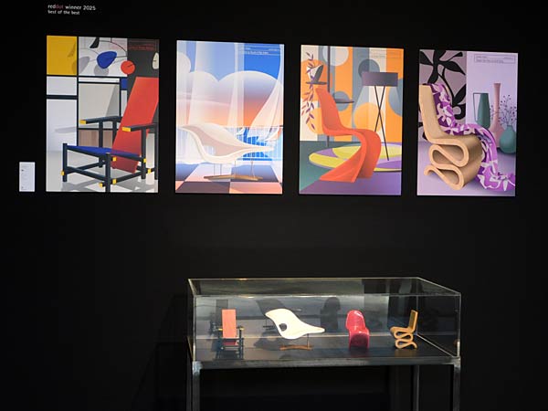 Ausstellung 'World�s Best Communication Design 2025 and Highlights from NRW' im Red Dot Design Museum in Essen