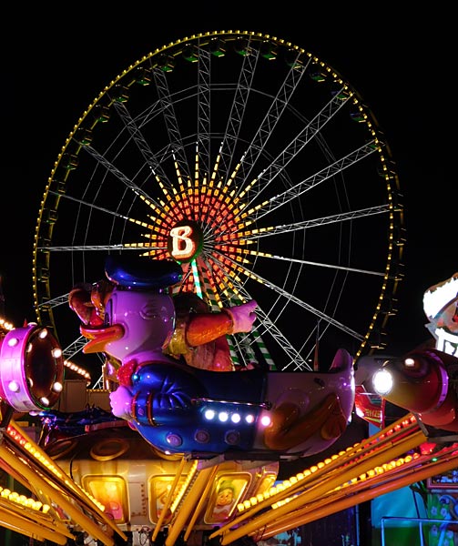 'Rheinkirmes' 2025 in Düsseldorf - der Auftakt Teil 1