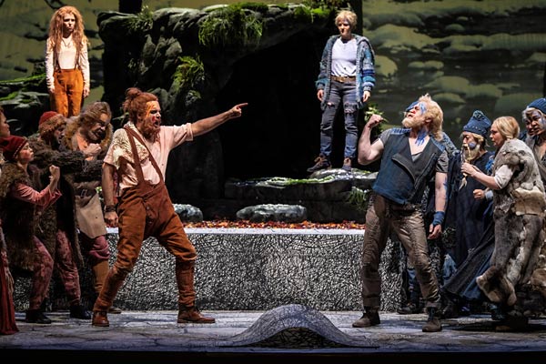 Oper 'Ronja Räubertochter' im Aalto Theater