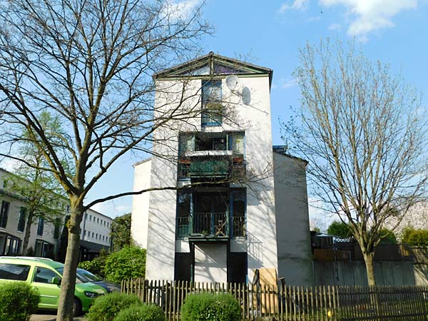 Halde Rungenberg in Gelsenkirchen mit der Schüngelbergsiedlung