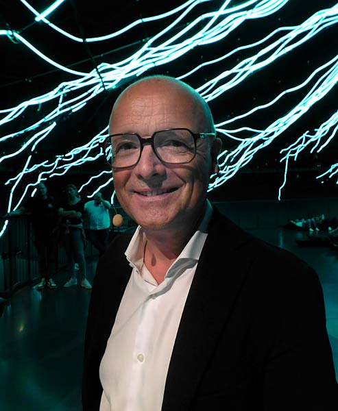 Karsten Schwanke im Gasometer Oberhausen