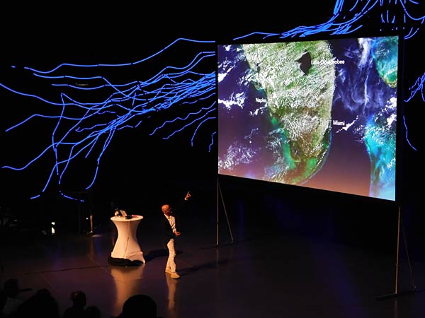 Karsten Schwanke im Gasometer Oberhausen