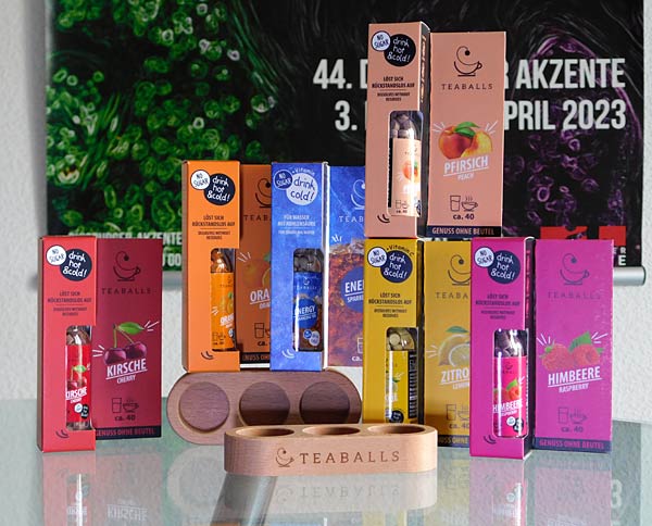 Test: Teaballs in verschiedenen Geschmacksrichtungen