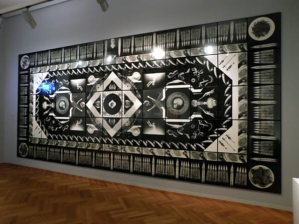 Ausstellung '21 x 21 - Die RuhrKunstMuseen auf dem Hügel' in der Villa Hügel in Essen
