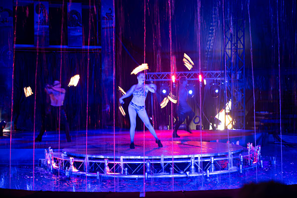 Zirkus 'Waterland' im Landschaftspark Duisburg-Nord