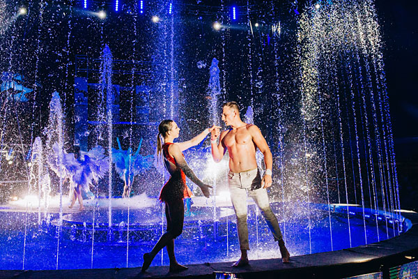 Zirkus 'Waterland' im Landschaftspark Duisburg-Nord