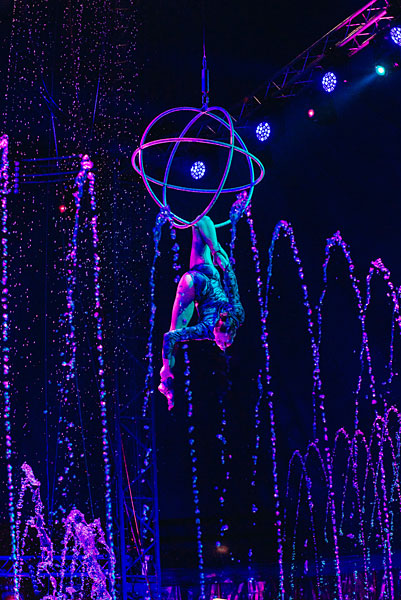 Zirkus 'Waterland' im Landschaftspark Duisburg-Nord