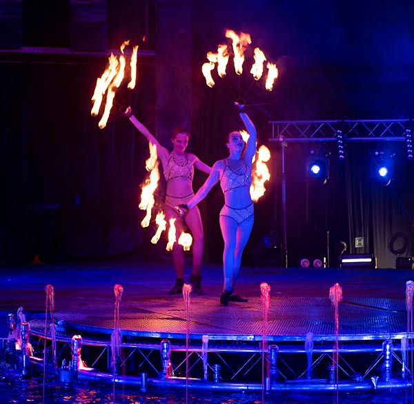 Circus 'Waterland' im Landschaftspark Duisburg-Nord