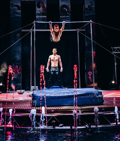 Circus 'Waterland' im Landschaftspark Duisburg-Nord