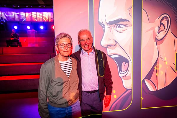 Ausstellung 'SUPERHEROES. Jamal Musiala. Florian Wirtz. The Immersive Experience' im Deutschen Fu&szlig;ballmuseum Dortmund